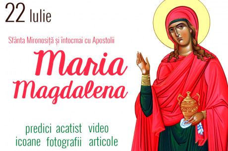 Sfânta Mironosiță și întocmai cu Apostolii Maria Magdalena