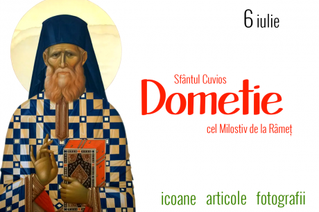 Sfântul Cuvios Dometie cel Milostiv de la Râmeț