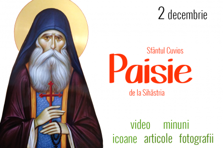 Sfântul Cuvios Paisie de la Sihăstria
