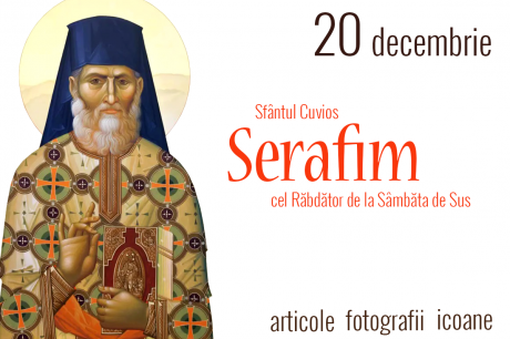 Sfântul Cuvios Serafim cel Răbdător de la Sâmbăta de Sus