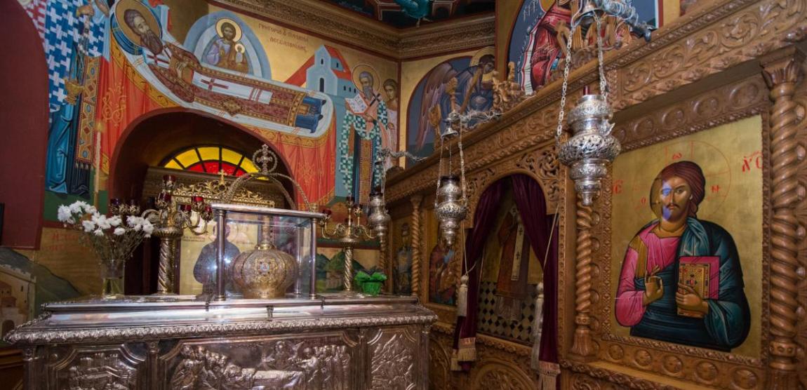 moaștele Sfântului Ierarh Grigorie Palama