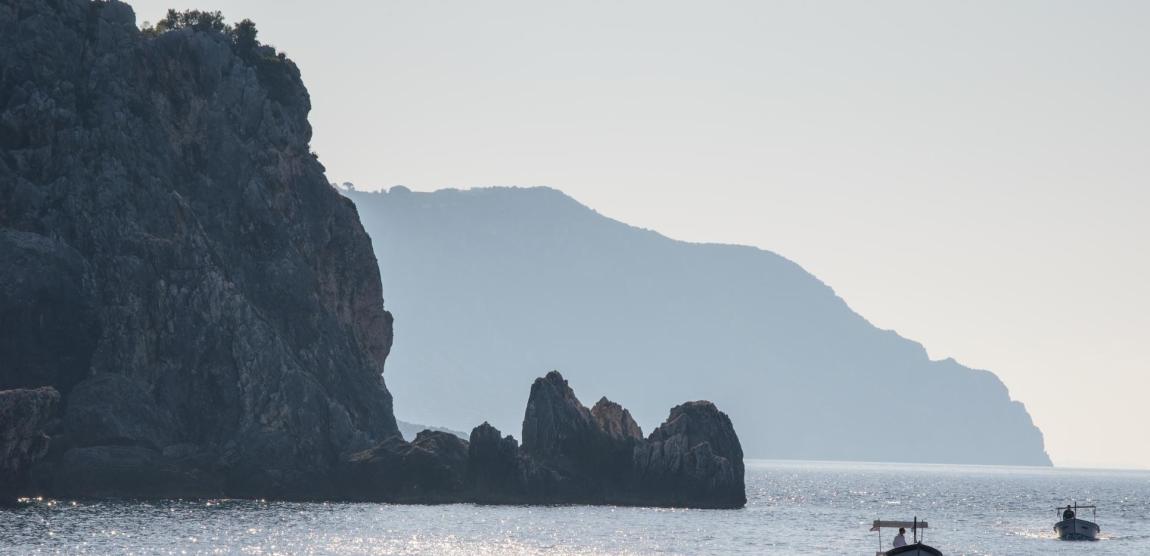 bărci pe mare