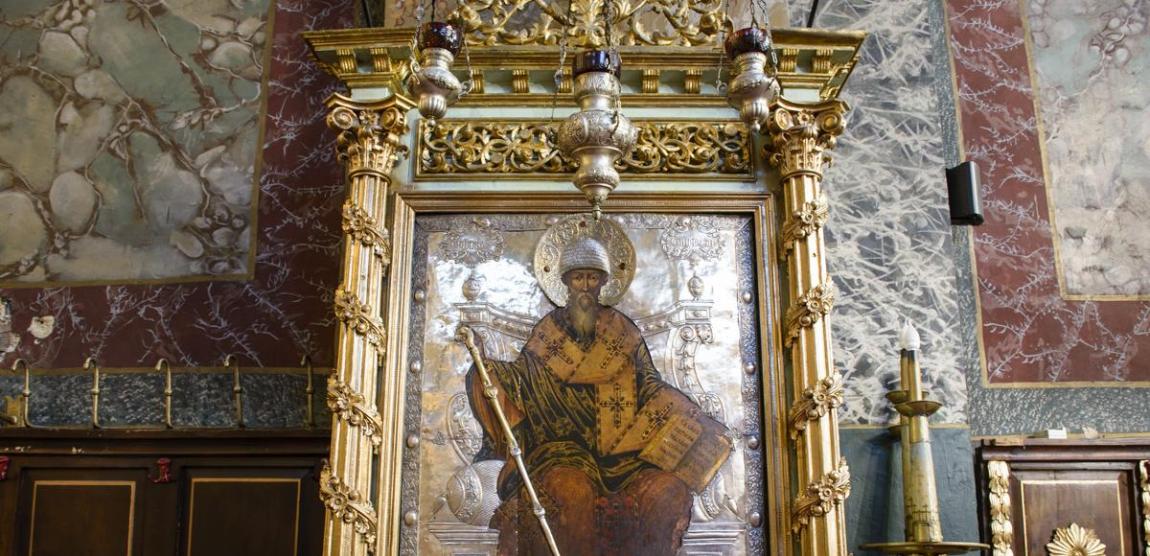 icoana Sfântului Spiridon