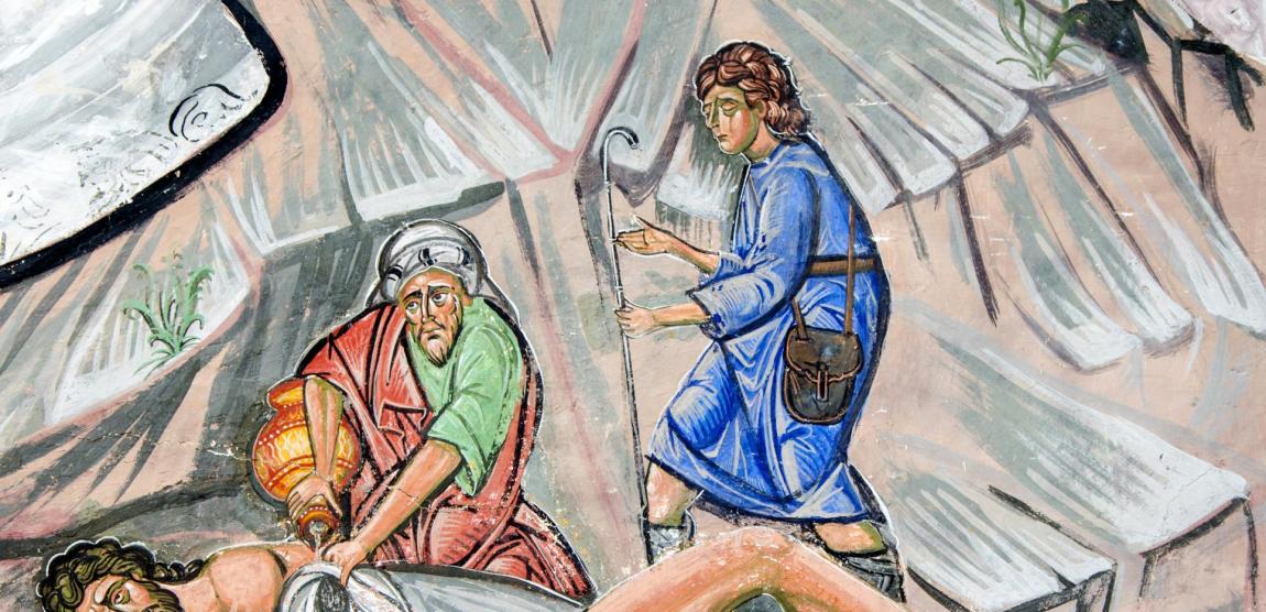 Pilda „Vameșului și Fariseului” - scenă iconografică