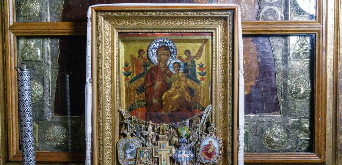 Icoana Maicii Domnului „Pantanassa” de la Mănăstirea Vatoped