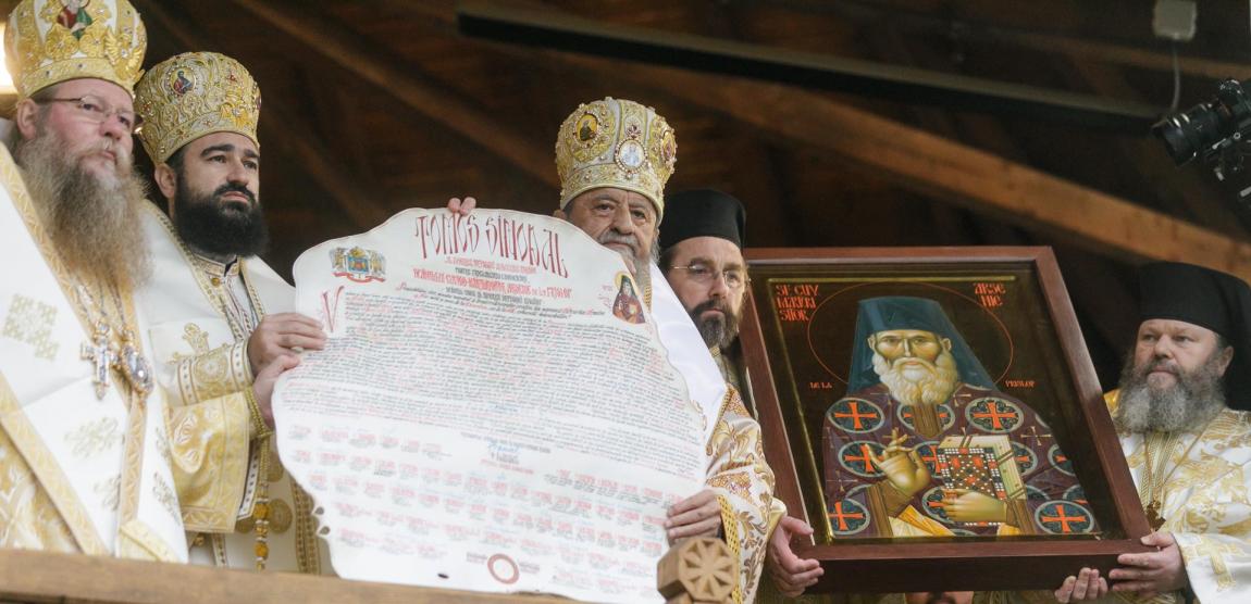 Proclamarea Canonizării Sfântului Cuvios Mărturisitor Arsenie de la Prislop