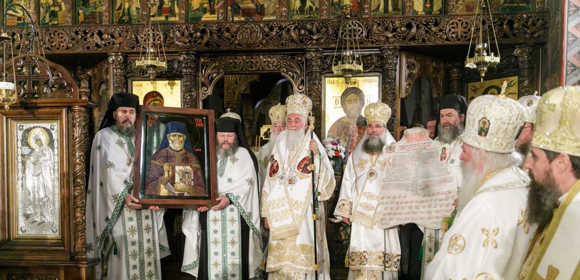 Proclamarea Canonizării Sfântului Cuvios Mucenic Visarion de la Lainici