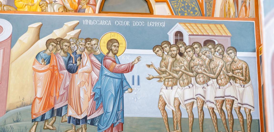 Vindecarea celor 10 leproși
