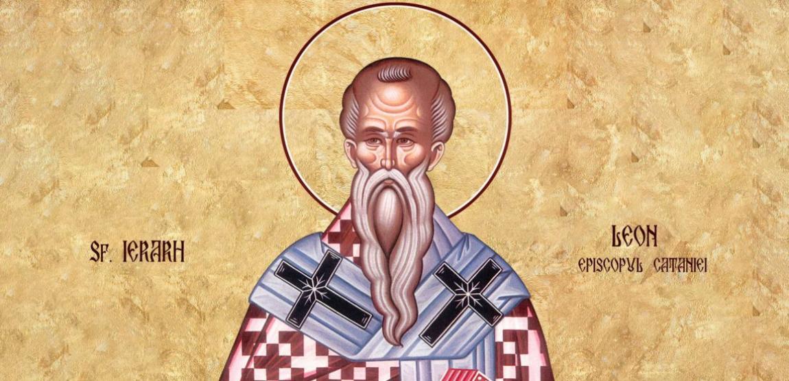 Sfântul Ierarh Leon, Episcopul Cataniei