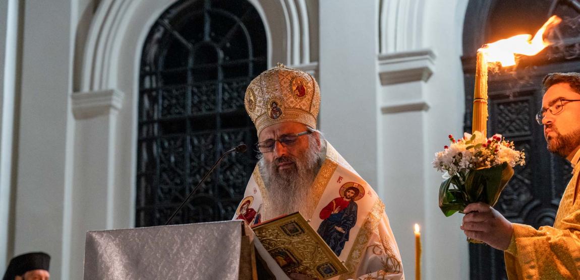 (Video) IPS Teofan: „Lumina învierii, nădejdea în Dumnezeu, să nu lipsească din viața noastră”