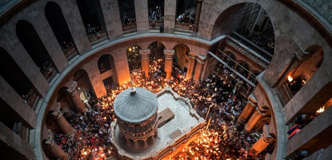 Mii de pelerini, un singur glas de mărturisire: „Hristos a înviat!”