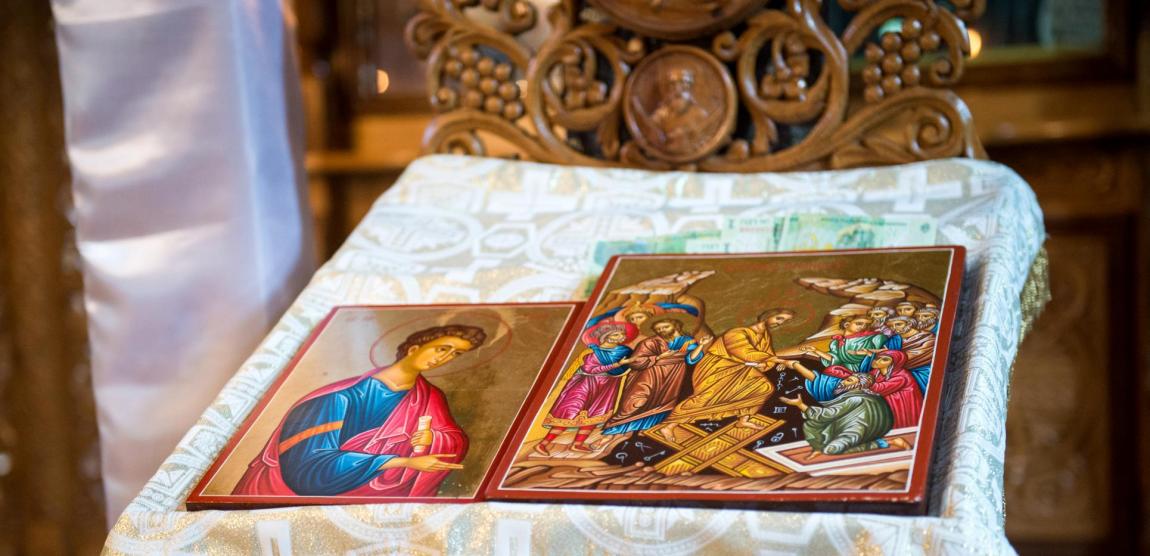 icoana Invierii si icoana Sfantului Apostol Toma