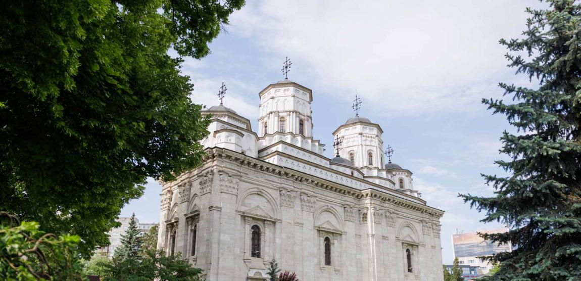 Priveghere la hramul Mănăstirii Golia din Iași
