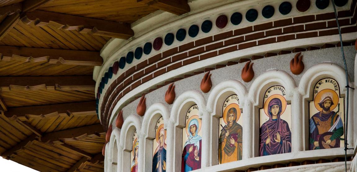 icoane sfinți la Mănăstirea Cămârzani