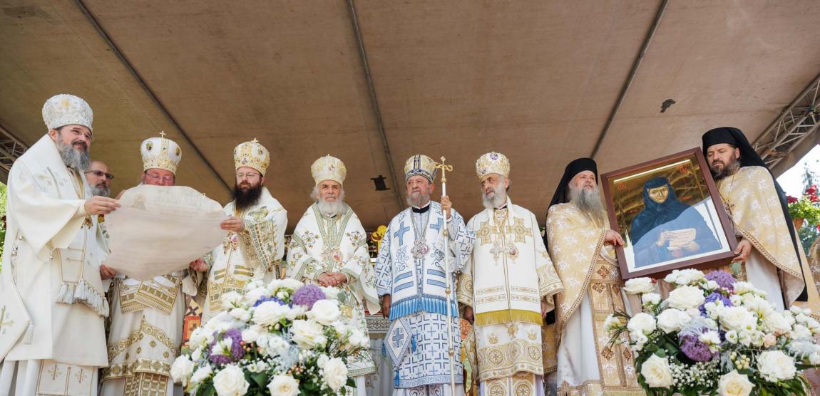Proclamarea Canonizării Sfintei Cuvioase Filotimia de la Râmeț