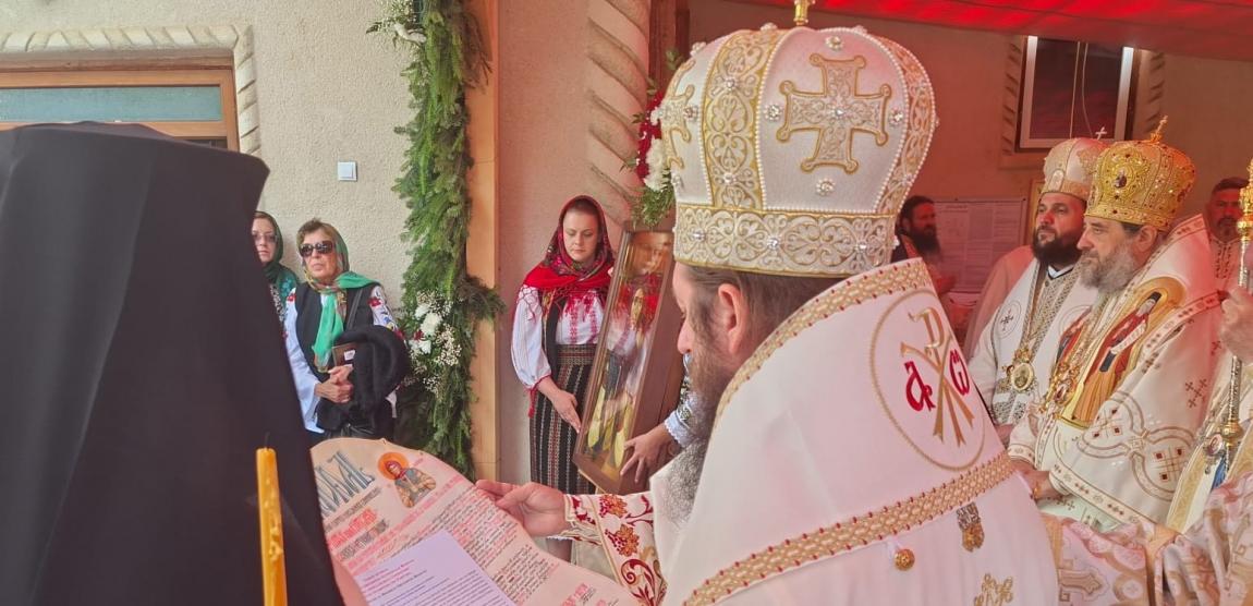 Tomos sinodal al Bisericii Ortodoxe Autocefale Române pentru proclamarea canonizării Sfintei Olimpiada de la Fărcașa