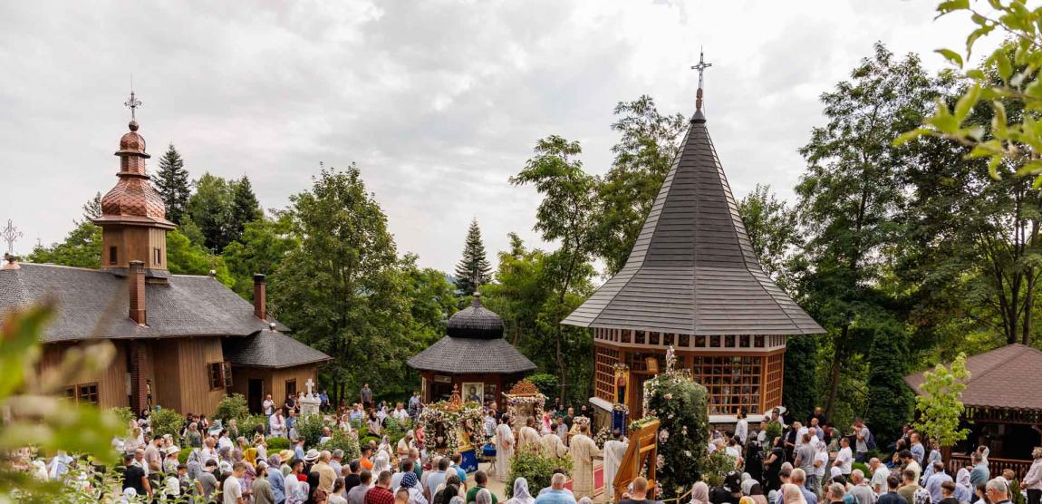 Prăznuirea Sfintei Cuvioase Teodora la Mănăstirea Sihla