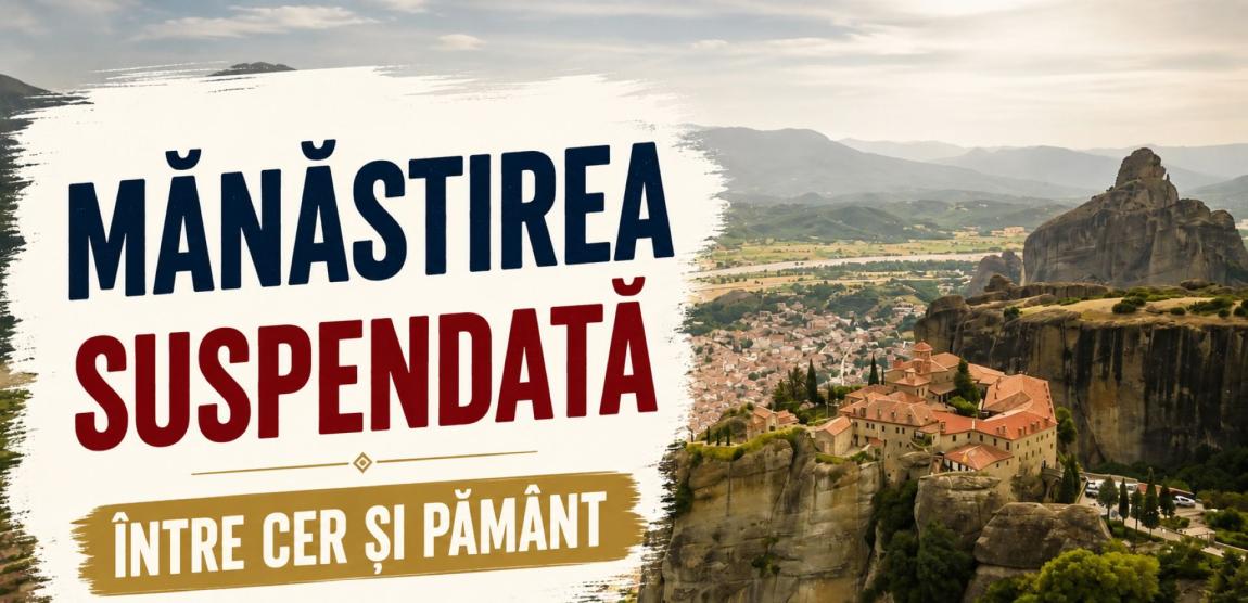 Mănăstirea „Sfântul Ștefan” – oază de credință pe stâncile Meteorei 