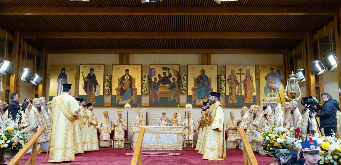 Sfânta Liturghie din ziua de prăznuire a Sfântului Dimitrie cel Nou