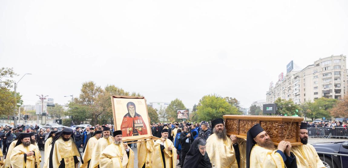 Procesiunea „Calea Sfinților” prin inima Capitalei