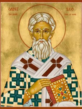 Sfântul Ierarh Leon, Episcopul Romei