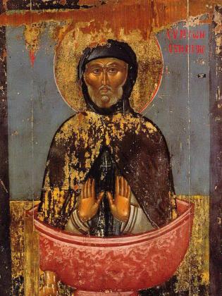 Sfântul Cuvios Simeon Stâlpnicul
