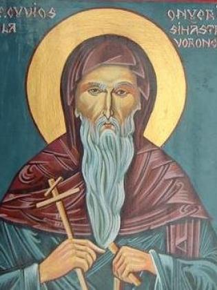 Sfântul Cuvios Onufrie de la Vorona