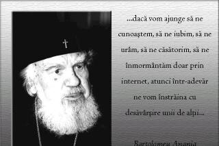 (Audio) Înaltpreasfințitul Bartolomeu Anania – Despre Internet