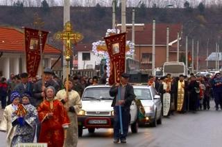 Procesiune impresionantă la Oneşti