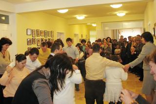 Elevii Şcolii „Elena Cuza“, alături de copiii cu sindrom Down