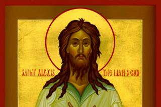 Sfânta Liturghie ortodoxă, săvârşită pentru prima oară la moaştele Sfântului Alexie, „omul lui Dumnezeu”