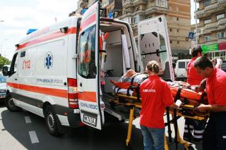 Accident grav la ieşirea din Sibiu