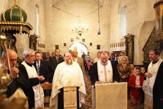 Au început lucrările de pictură la Biserica "Tăierea Capului Sfântului Ioan Botezătorul" din Iaşi