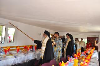 Binecuvântare arhierească în parohia Giurgeşti