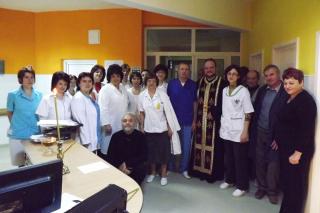 Sfinţirea secţiei de recuperare medicală a Spitalului Municipal din Paşcani