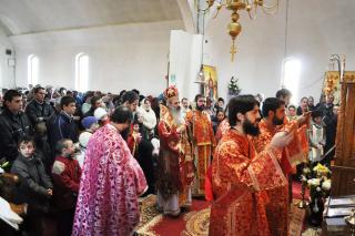 Liturghie arhierească la Mănăstirea Sângeap Basaraba
