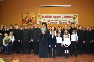 Concerte de colinde la Huşi şi Piatra Neamţ