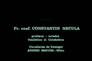 (Video) Pr. Constantin Necula – Postul – exercițiu de tinerețe in Hristos