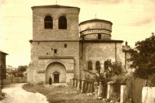 Biserica "Sfântul Sava" din Iaşi (fotografie de epocă)