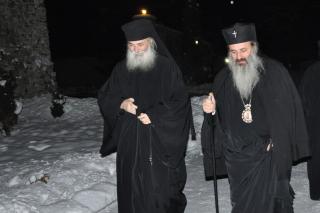 Părintele Teofil, stareţul Mănăstirii Pângăraţi, întâmpinat în lumea veşniciei