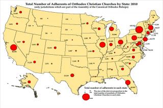 Comunitatea ortodoxă românească din America s-a dublat în ultimul deceniu