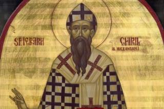 Viaţa Sfântului Ierarh Chiril, Arhiepiscopul Alexandriei