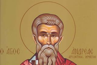 Viața Sfântului Ierarh Andrei, Arhiepiscopul Cretei