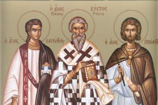 Viața Sfântului Mucenic Sixt, Episcopul Romei