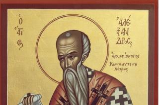Viața Sfântului Ierarh Alexandru, Patriarhul Constantinopolului