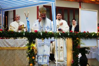 Sfinţire de casă parohială în satul Văratec, Târgu Neamţ