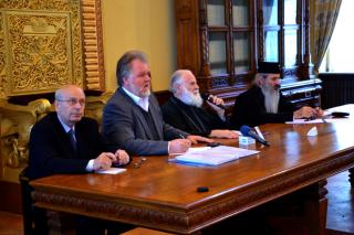 Pr. prof. Georgios Metallinos şi prof. Dimitrios Tselengidis au conferenţiat la Iaşi