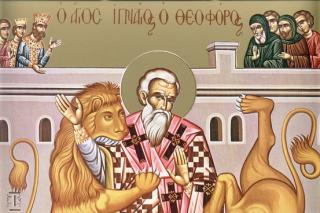 Viața Sfântului Sfințit Mucenic Ignatie Teoforul, Episcopul Antiohiei