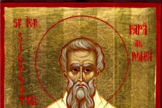 Viața Sfântului Ierarh Silvestru, Episcopul Romei