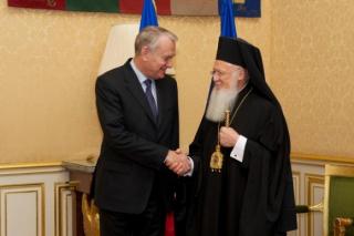 Patriarhul Ecumenic în Franţa